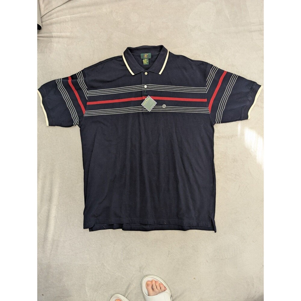 Vintage Club Room Golf Polo Shirt Mens XXL Brand New with Tags